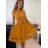 Elegantes ärmelloses Sommerkleid für Damen (Einheitsgröße S/M/L) ITALIAN FASHION IM923NELA - Farbe   oranžová - Velikost   M / L