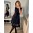 Elegantes ärmelloses Sommerkleid für Damen (Einheitsgröße S/M/L) ITALIAN FASHION IM923NELA - Farbe   oranžová - Velikost   M / L