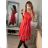 Elegantes ärmelloses Sommerkleid für Damen (Einheitsgröße S/M/L) ITALIAN FASHION IM923NELA - Farbe   oranžová - Velikost   M / L