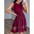 Elegantes ärmelloses Sommerkleid für Damen (Einheitsgröße S/M/L) ITALIAN FASHION IM923NELA - Farbe   oranžová - Velikost   M / L