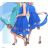 Elegantes ärmelloses Sommerkleid für Damen (Einheitsgröße S/M/L) ITALIAN FASHION IM923NELA - Farbe   oranžová - Velikost   M / L