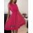 Elegantes ärmelloses Sommerkleid für Damen (Einheitsgröße S/M/L) ITALIAN FASHION IM923NELA - Farbe   hellrosa - Velikost   M / L