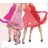 Elegantes ärmelloses Sommerkleid für Damen (Einheitsgröße S/M/L) ITALIAN FASHION IM923NELA - Farbe   hellrosa - Velikost   M / L