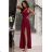 Trägerloses langes Partykleid aus Satin für Damen (34-42) POLISH FASHION PMLEL24NATHALIE