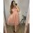 Sommer Ärmelloses Kleid Damen (uni s / m) ITALIENISCHER MODUS IMC196186