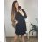 Sexy trägerloses Minikleid für Damen (S / M ONE SIZE) ITALIAN FASHION IMM22922