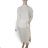 Set aus langärmligem Strickrock und Rollkragenpullover für Damen (Einheitsgröße S/M) ITALIAN FASHION IMPGM233769 S/M braun