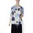 Langärmlige Tunika zum Binden für Damen (Einheitsgröße S/M/L/XL) ITALIAN FASHION IMWP23017
