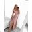 Ärmelloses langes Partykleid für Damen (S/M EINHEITSGRÖSSE) ITALIAN FASHION IMS24FIONA - Farbe   schwarz - Velikost   S/M