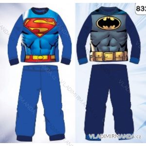 Pyjamas lange warme Superman-Batman-Jungen (4-12 Jahre) SETINO 832-383