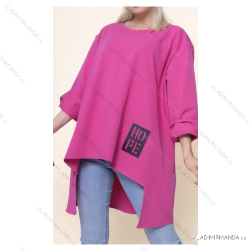 Tunika mit langen Ärmeln zum Binden für Damen (S/M, Einheitsgröße) ITALIAN FASHION IMPLI2234663