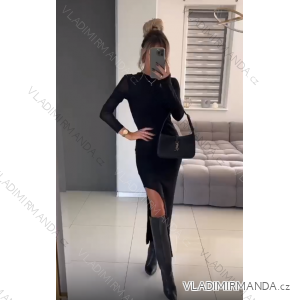 Langarmkleid für Damen (S/M EINHEITSGRÖSSE) ITALIAN FASHION IMPGM2417683