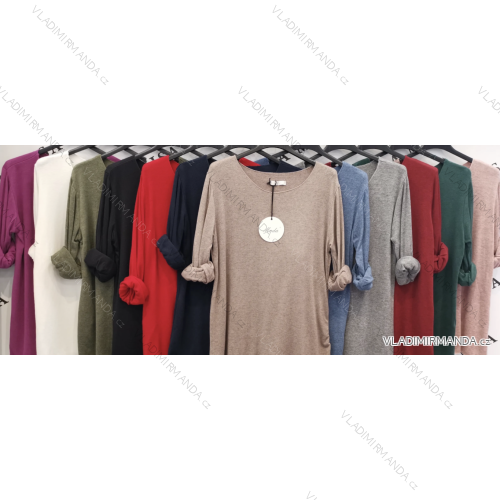 Langarm-Tunika für Damen (S/M/L Einheitsgröße) ITALIAN FASHION IMPLI251202
