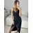 Langarm-Partykleid für Damen (S/M EINHEITSGRÖSSE) ITALIAN FASHION IMPSH235429
