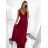 Langes, elegantes, lässiges Kurzarmkleid für Damen (M/L EINHEITSGRÖSSE) ITALIAN FASHION IM42380566