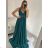 Trägerloses langes Partykleid für Damen (Einheitsgröße S/M) ITALIAN FASHION IMPSH2360055 -   dunkelblau -   S / M