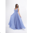 Trägerloses langes Partykleid für Damen (Einheitsgröße S/M) ITALIAN FASHION IMPSH2360055 -   dunkelblau -   S / M