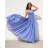 Trägerloses langes Partykleid für Damen (Einheitsgröße S/M) ITALIAN FASHION IMPSH2360055 -   hellblau -   S / M