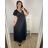 Langes, lässiges Kurzarmkleid für Damen (XL/2XL GROSSE GRÖSSE) ITALIAN FASHION IMPSH245441A XL/2XL altes Rosa