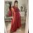 Ärmelloses langes Partykleid für Damen (S/M EINHEITSGRÖSSE) ITALIAN FASHION IMPBB22 IMHMS24MORA