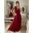 Ärmelloses langes Partykleid für Damen (S/M EINHEITSGRÖSSE) ITALIAN FASHION IMPBB22 IMHMS24MORA