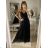 Langes trägerloses Partykleid für Damen aus Tüll (S/M EINHEITSGRÖSSE) ITALIAN FASHION IMHMS24ELENA