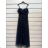 Langes trägerloses Pailletten-Partykleid für Damen (Einheitsgröße S/M) ITALIAN FASHION IMPSH233348