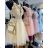 Trägerloses Partykleid aus Tüll für Damen (S/M/L ONE SIZE) ITALIAN FASHION IM923001