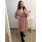 Damen Warmes Langarmkleid (L / XL ONE SIZE) ITALIAN FASHION IM422VERONA