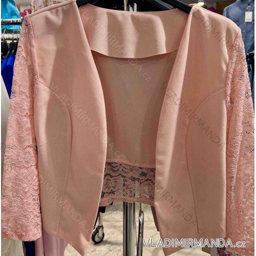 Damen-Langarm-Pelzbolero (Einheitsgröße S/M) ITALIAN FASHION IMHMS23083