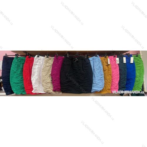 Langarmkleid mit Anhänger Damen Oversized (3XL / 4XL ONE SIZE) ITALIAN FASHION IMWQ2115022