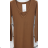 Elegantes Damenkleid mit langen Ärmeln (Einheitsgröße S/M) ITALIAN FASHION IMPLI242654