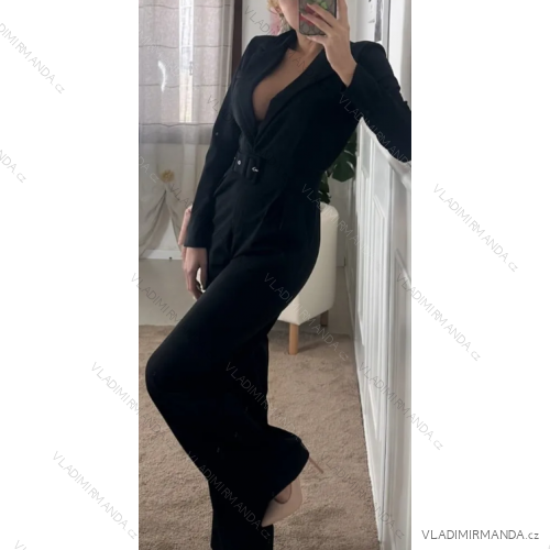 Langer, eleganter trägerloser Overall für Damen (Einheitsgröße S/M) ITALIAN FASHION IMPBB23D035tuta