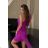 Damen Plus Size (42-46) langes elegantes ärmelloses Partykleid POLISH FASHION PMLBC23265-10 lila 