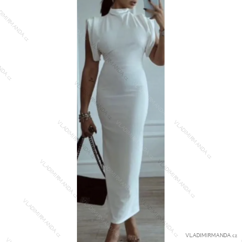 Ärmelloses langes Partykleid für Damen (S/M EINHEITSGRÖSSE) ITALIAN FASHION IMPBB24C31144