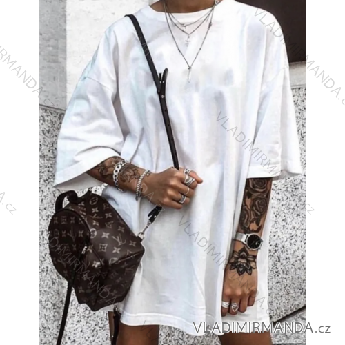 Damen-Sommerkleid mit 3/4-Ärmeln (Einheitsgröße S/M) ITALIAN FASHION IMPBB23F10299C