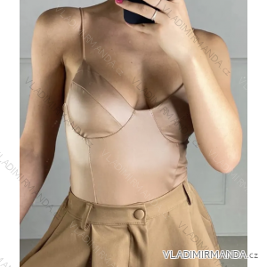 Langarm-Body für Damen (Einheitsgröße S/M) ITALIAN FASHION IMPBB23A12495