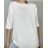 Damen-Tunika mit 3/4-Ärmeln und langen Ärmeln (Einheitsgröße S/M) ITALIAN FASHION IMPBB2327448k