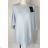 Damen-Tunika mit 3/4-Ärmeln und langen Ärmeln (Einheitsgröße S/M) ITALIAN FASHION IMPBB2327448k