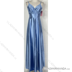 Elegantes Sommerkleid mit glitzernden Pailletten für Damen (Einheitsgröße S/M) ITALIAN FASHION IMPBB23O3837