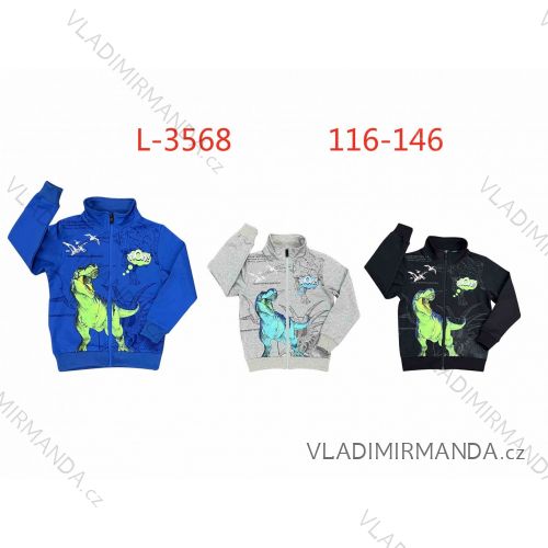 Warmes Kinder-Sweatshirt für Jungen (116-146) SEZON SEZ21H-3031
