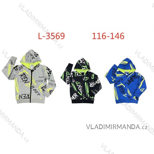 Warmes Kinder-Sweatshirt für Jungen (116-146) SEZON SEZ21H-3031