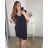 Sommerkleid für Damen (L/XL/2XL/3XL Einheitsgröße) ITALIAN FASHION IMFF23BELLA -   Wein -   42