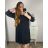 Sommerkleid für Damen (L/XL/2XL/3XL Einheitsgröße) ITALIAN FASHION IMFF23BELLA