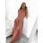 Elegante ärmellose Ballkleid-Spitze (uni s-m) ITALIENISCHE ART UND WEISE IM919919