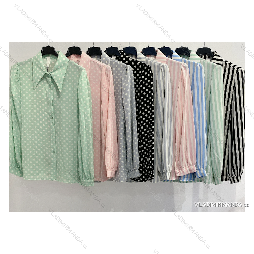 Langarmshirt für Damen (S/M EINHEITSGRÖSSE) ITALIAN FASHION IMPMD2420791a