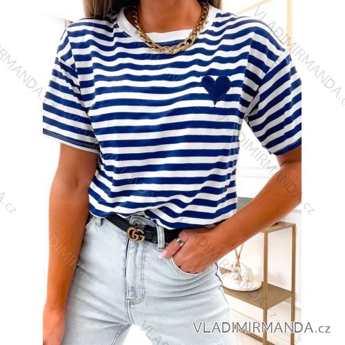 T-Shirt langarm Damen (S / M ONE SIZE) ITALIAN FASHION IMWA217369