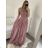 Elegantes langes Hochzeitskleid für Damen mit Trägern (S/M EINHEITSGRÖSSE) ITALIAN FASHION IMM2268806 -   rot -   S / M
