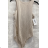 Langes Chiffon-Kurzarmkleid für Damen (S/M ONE SIZE) ITALIAN FASHION IMWGS231048