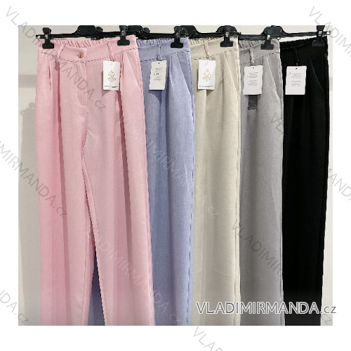 Langes Chiffon-Kurzarmkleid für Damen (S/M ONE SIZE) ITALIAN FASHION IMWGS231048